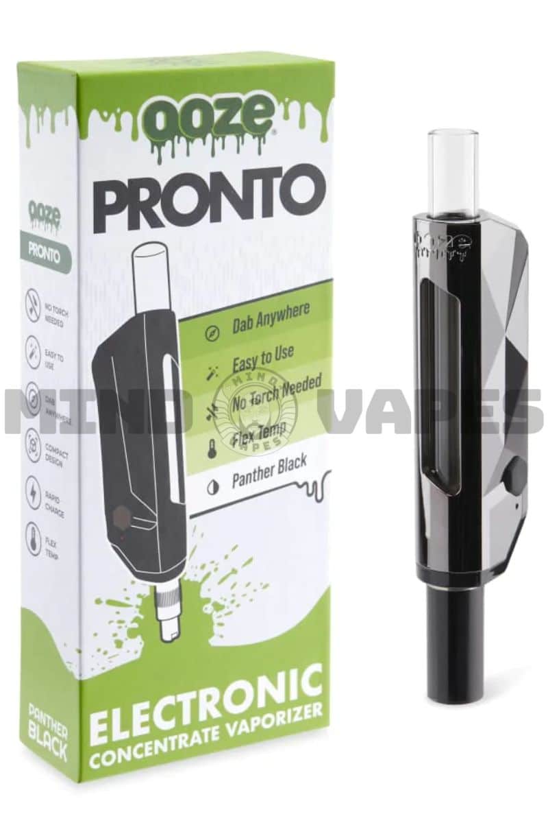 1 Oozelife Vaporizers - Pronto Electric Nectar Collector Panther Black Black panther