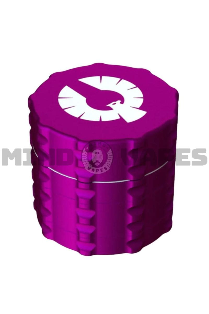 Phoenician - Medium 4 Piece Dry Herb Grinder Purple