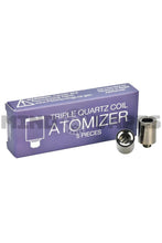 Pulsar Sipper Tri-Quartz Atomizer for Wax (5 Pack)