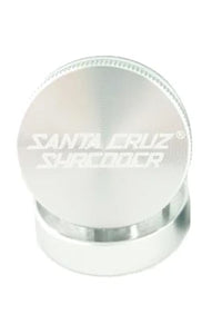 Santa Cruz Shredder - 2 Piece Large Grinder Silver