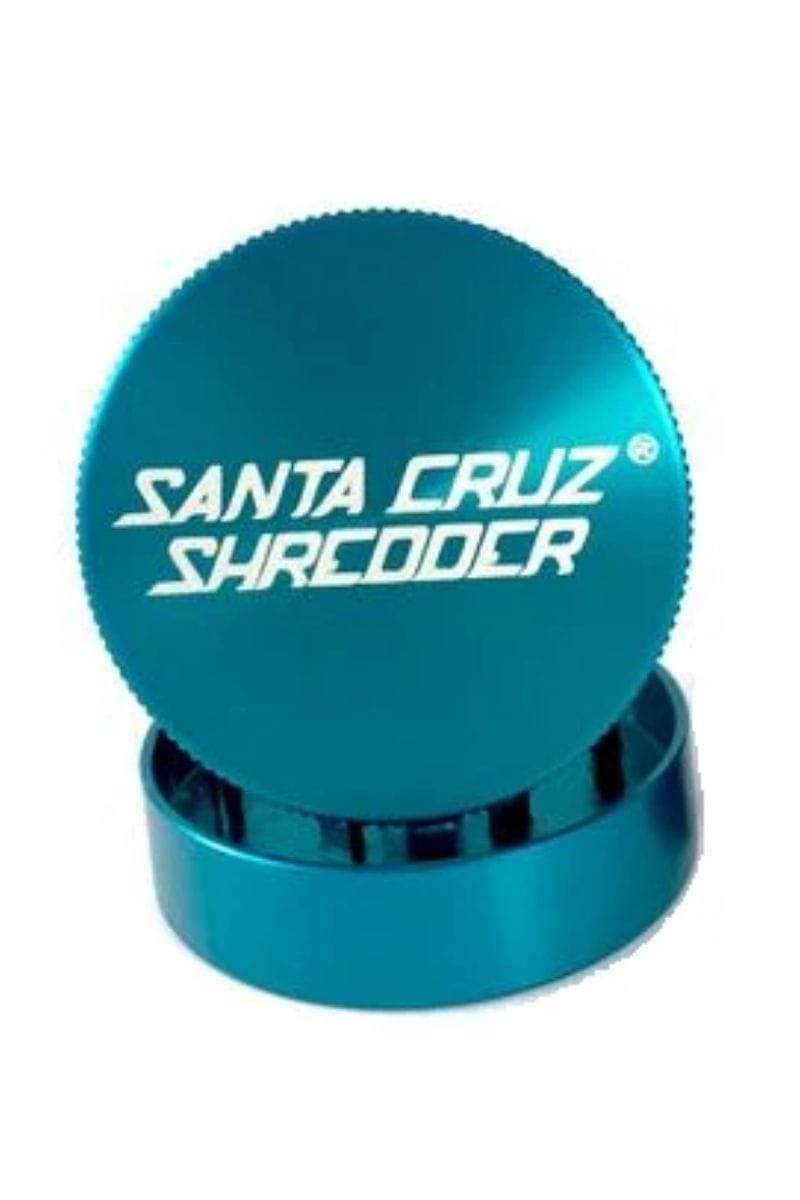 Santa Cruz Shredder - 2 Piece Medium Grinder (2.1 inches) Teal