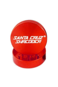 Santa Cruz Shredder - 2 Piece Medium Grinder (2.1 inches) Red