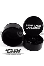 Santa Cruz Shredder - 3 Piece Mini Grinder - 1.6 Inches Black