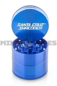 Santa Cruz Shredder - 4 Piece 2.2 Inch Herb Grinder Blue