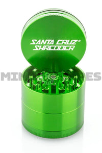 Santa Cruz Shredder - 4 Piece 2.2 Inch Herb Grinder Green