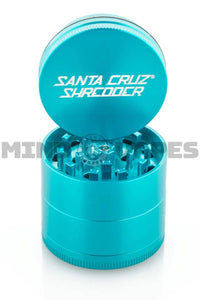 Santa Cruz Shredder - 4 Piece 2.2 Inch Herb Grinder Teal