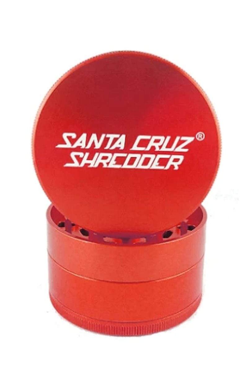 Santa Cruz Shredder - 4 Piece Large Grinder Red