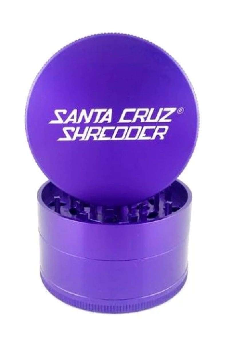 Santa Cruz Shredder - 4 Piece Large Grinder Purple