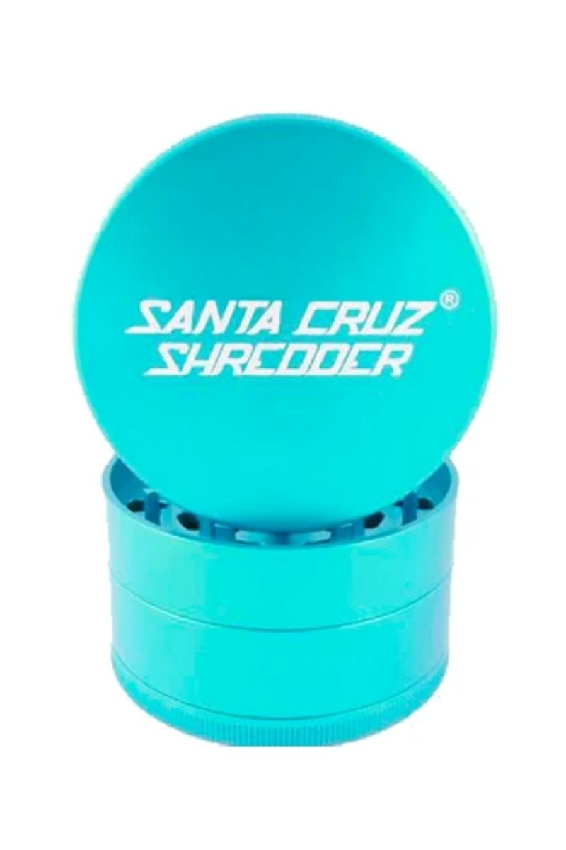 Santa Cruz Shredder - 4 Piece Large Grinder Matte Teal