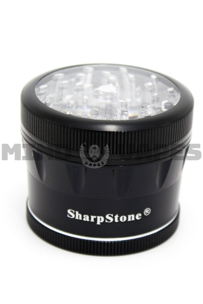 Sharp Stone - V2 4 Piece Clear Top Grinder