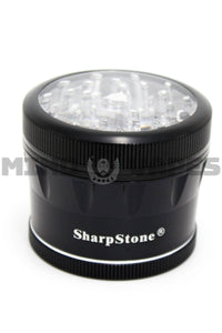 Sharp Stone - V2 4 Piece Grinder - Clear Top