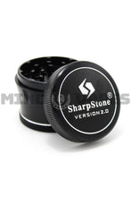 Sharp Stone - V2 4 Piece Grinder - Hard Top Black / 2.2''