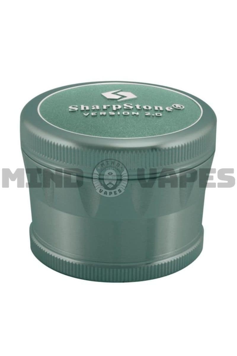 Sharp Stone - V2 4 Piece Grinder - Hard Top Green / 2.2''