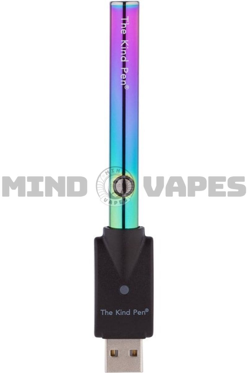 The Kind Pen - Button Variable Voltage Vaporizer (510-Threaded) Iridescent