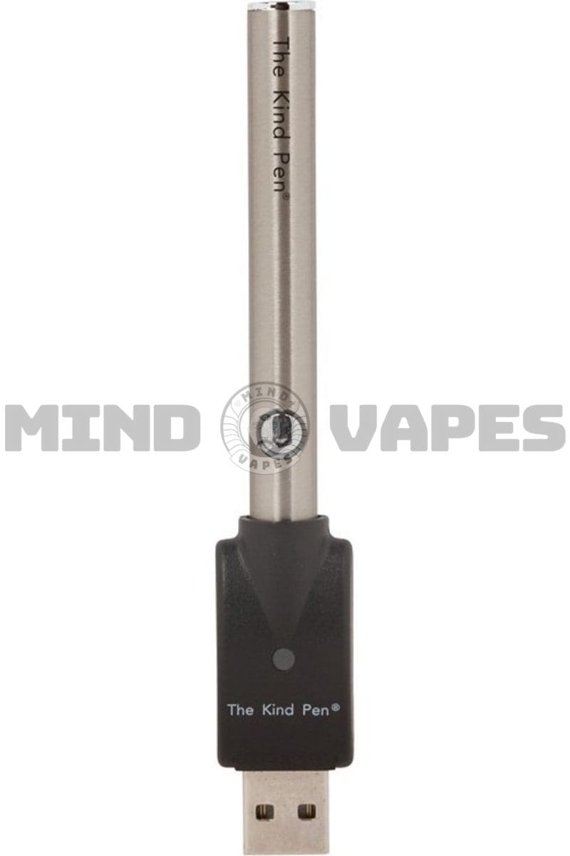 The Kind Pen - Button Variable Voltage Vaporizer (510-Threaded) Silver