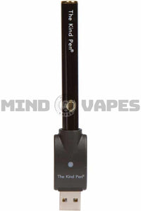 The Kind Pen - Button Variable Voltage Vaporizer (510-Threaded) Black/Gold