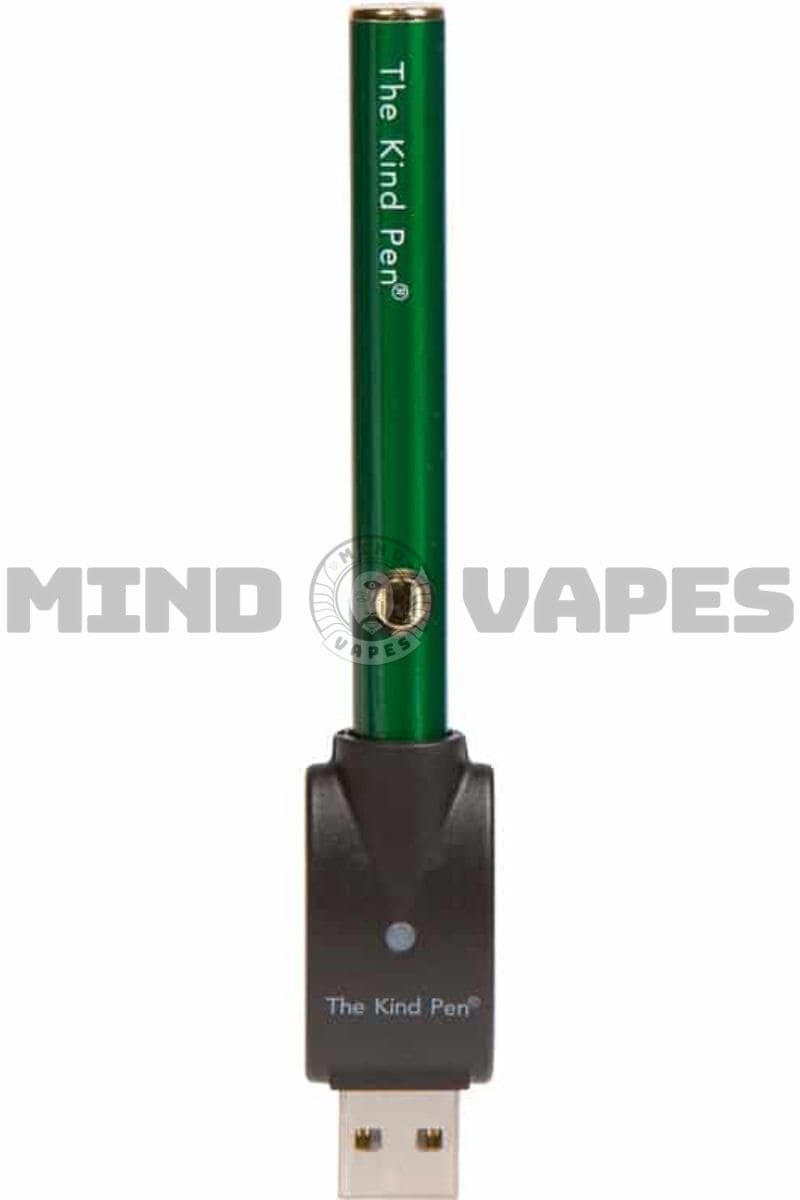 The Kind Pen - Button Variable Voltage Vaporizer (510-Threaded) Green/Gold