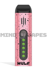 Wulf Mods Flora Dry Herb Vaporizer Pink Black Spatter