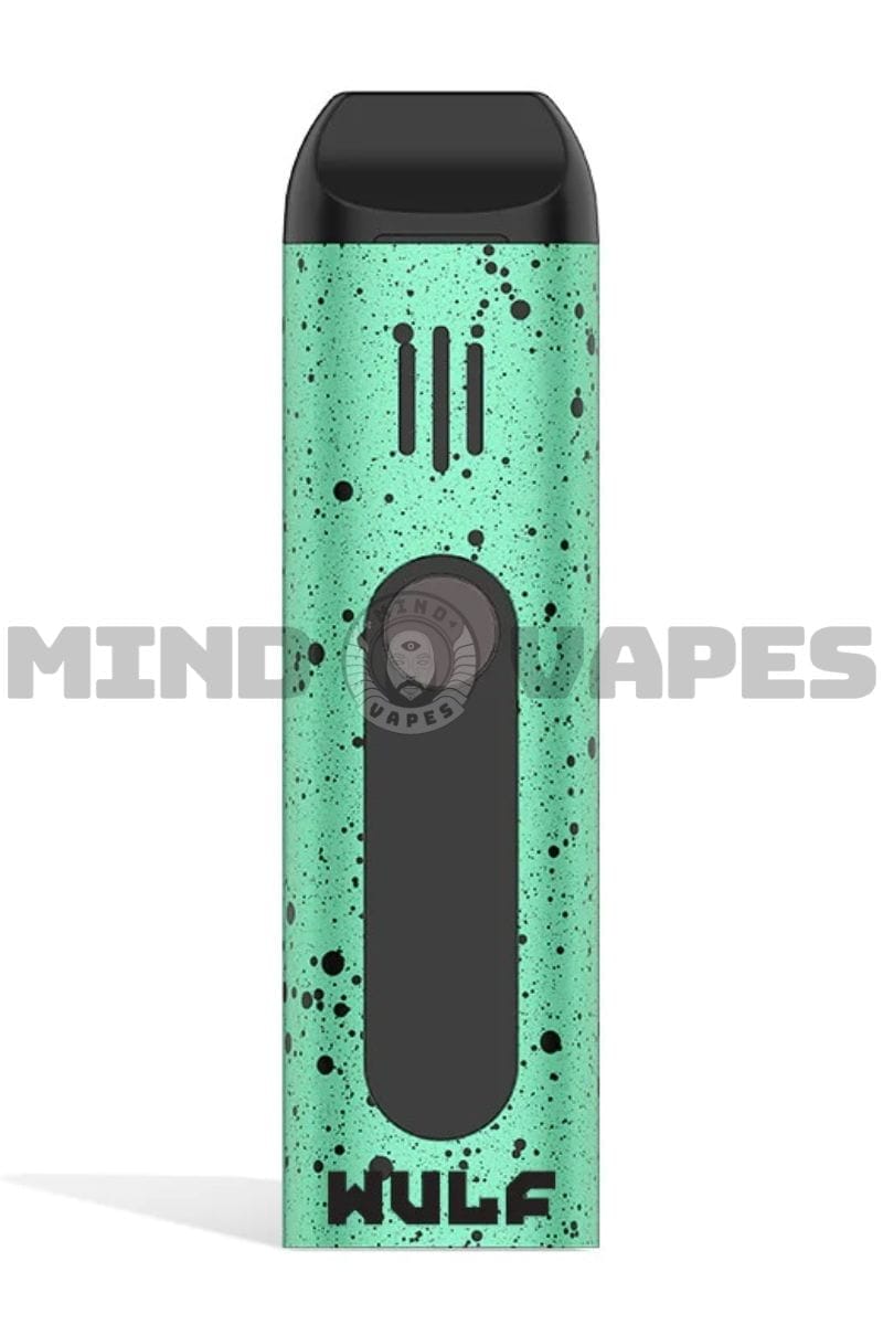 Wulf Mods Flora Dry Herb Vaporizer Teal Black Spatter