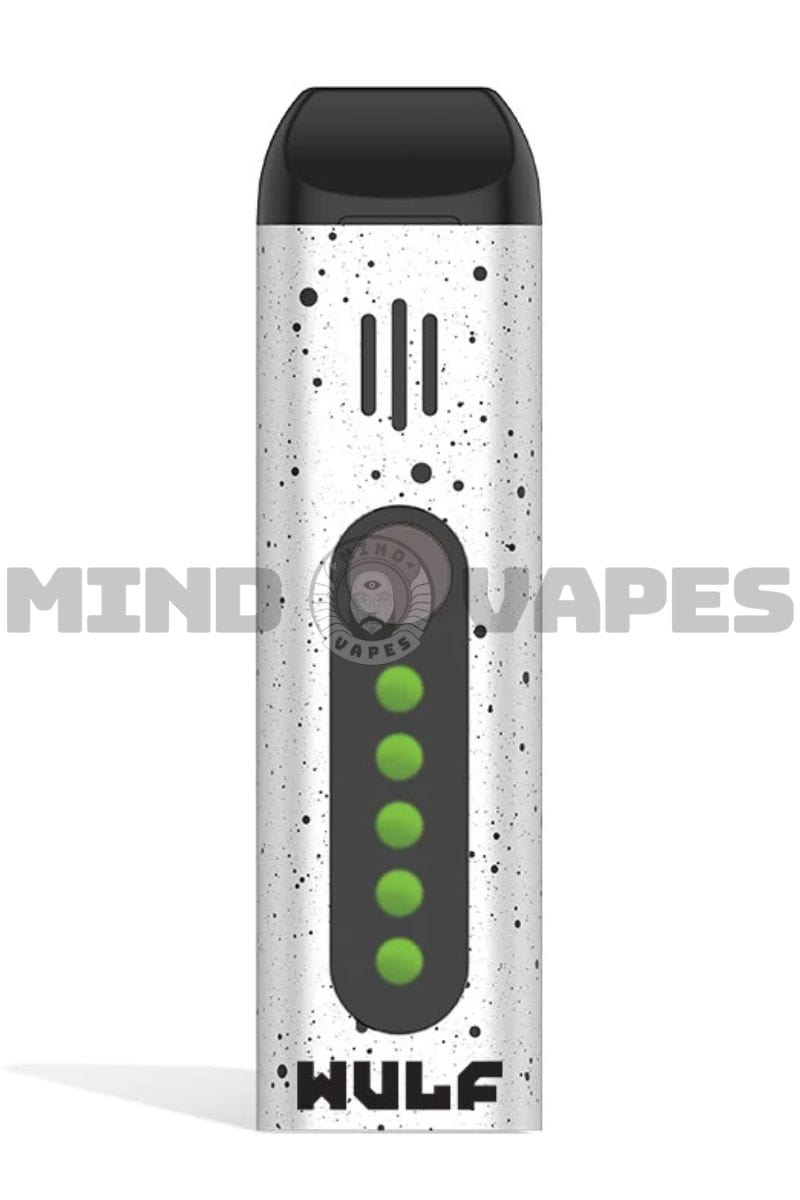 Wulf Mods Flora Dry Herb Vaporizer White Black Spatter