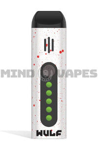 Wulf Mods Flora Dry Herb Vaporizer White Red Spatter