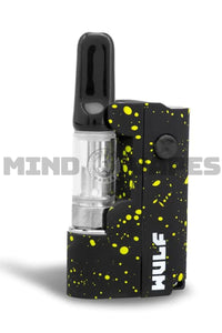 Wulf Mods - Micro+ Plus (510 Thread Battery) Black Yellow Spatter