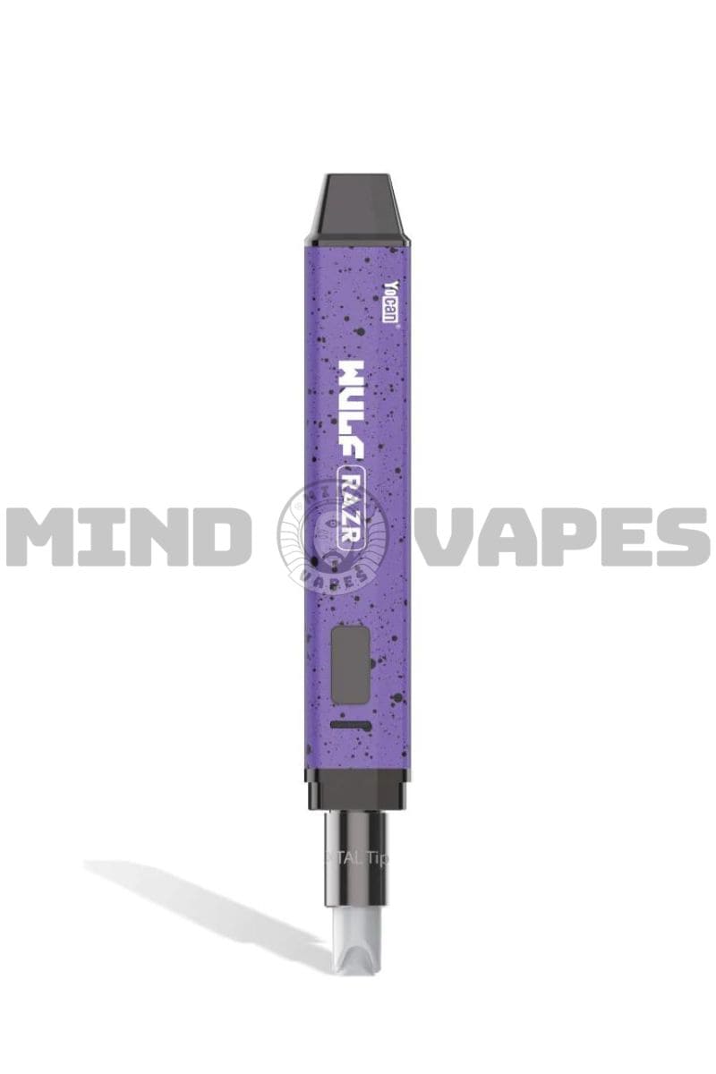 Wulf Mods RAZR e-Nectar Collector / Hot Knife Purple Black Spatter