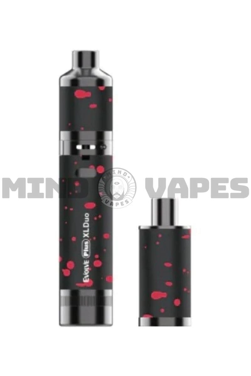 Wulf Mods x Yocan Evolve Plus XL Duo 2-in-1 Vaporizer Black Red Spatter