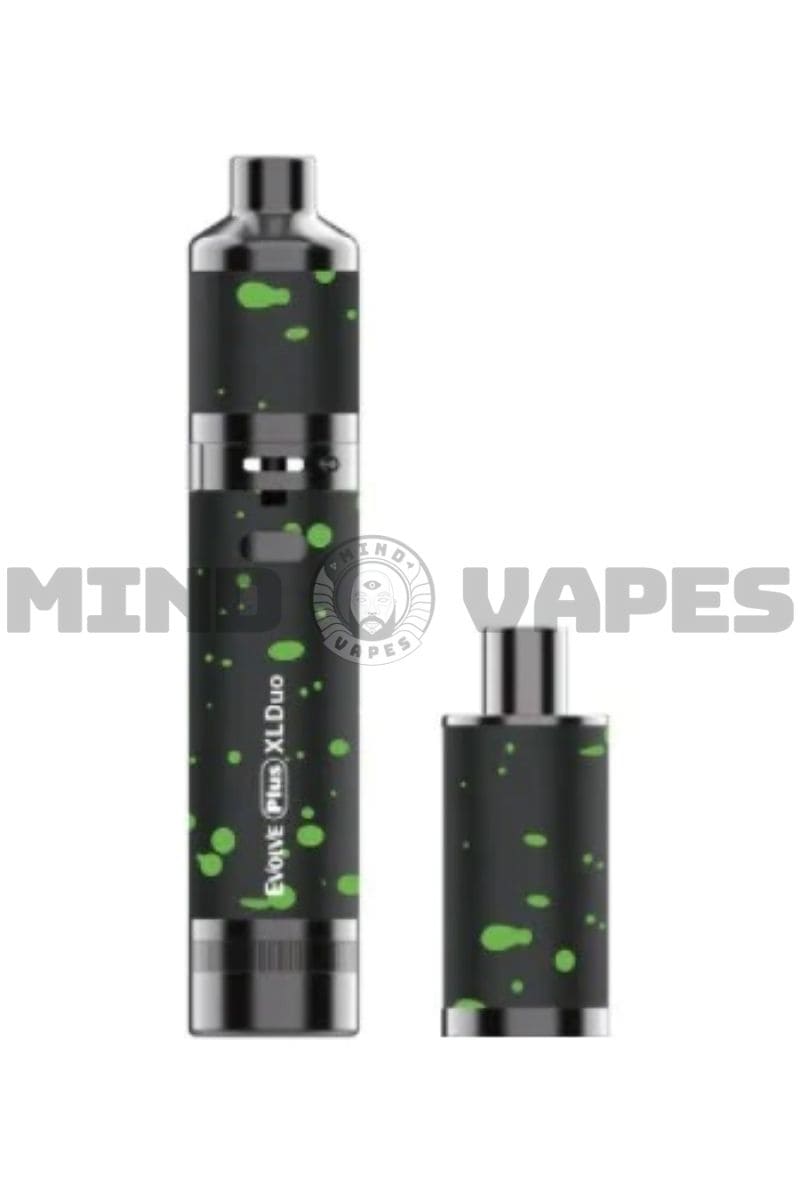 Wulf Mods x Yocan Evolve Plus XL Duo 2-in-1 Vaporizer Black Green Spatter