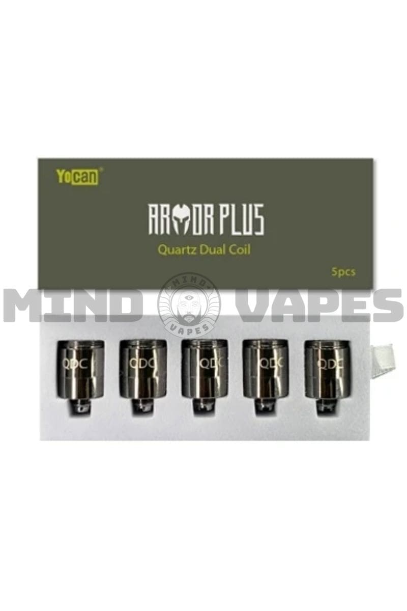 Yocan Armor Plus Quartz Coils (5 Pack) Dual Quartz Rods