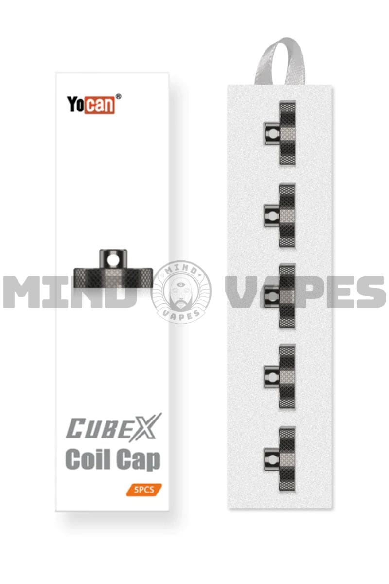 Yocan Cubex Coil Caps (5 Pack) | Mind Vapes Yocan Cubex Coil Caps (5 Pack) | Mind Vapes