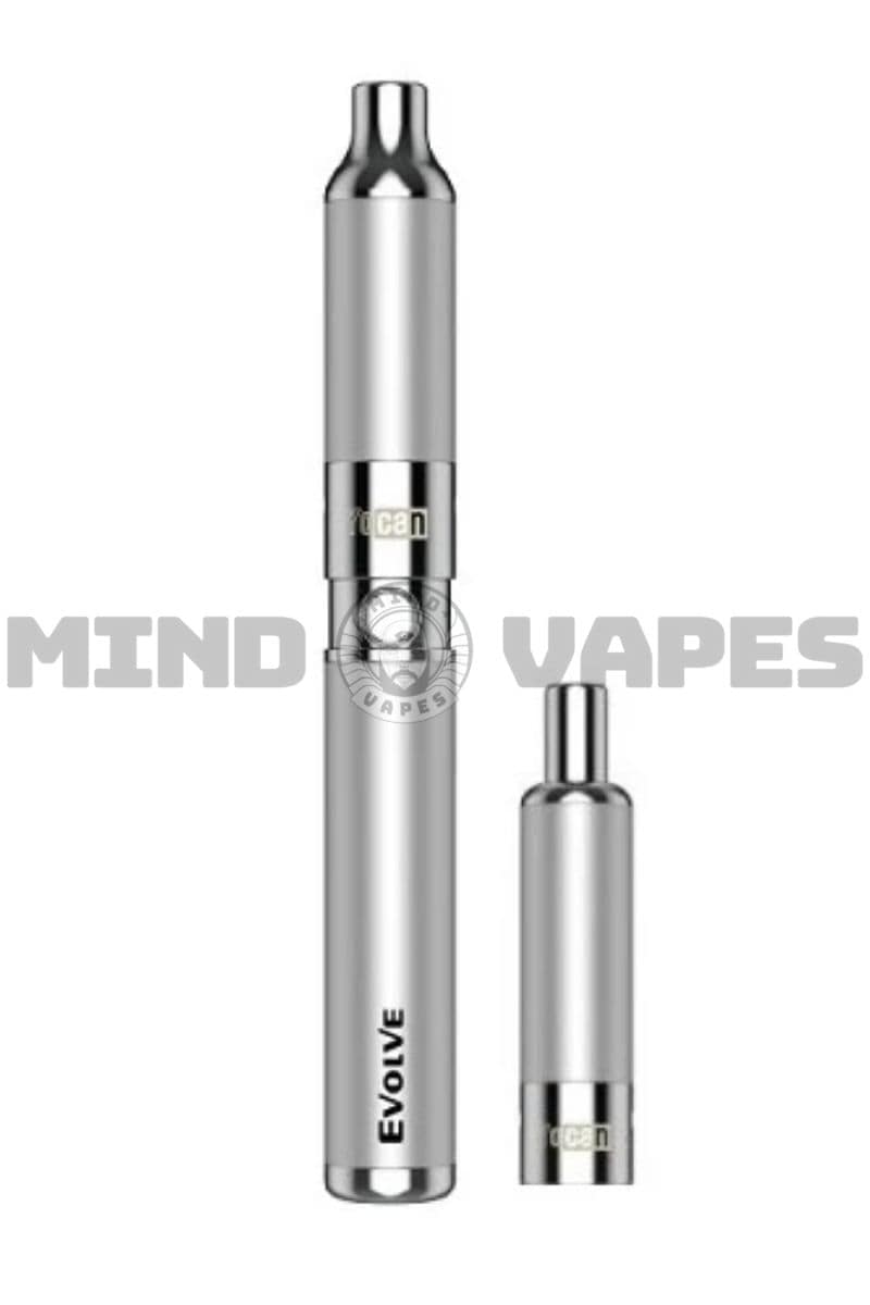 Yocan Evolve 2 in 1 Vaporizer for WAX and Dry Herb Silver