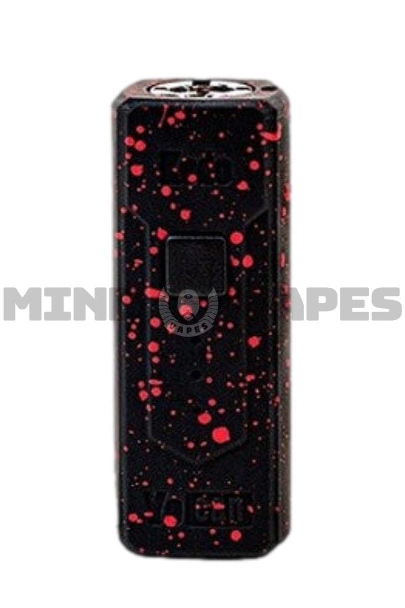 Yocan Kodo Cart Battery (NEW Wulf Mods Colors) Black Red Splatter