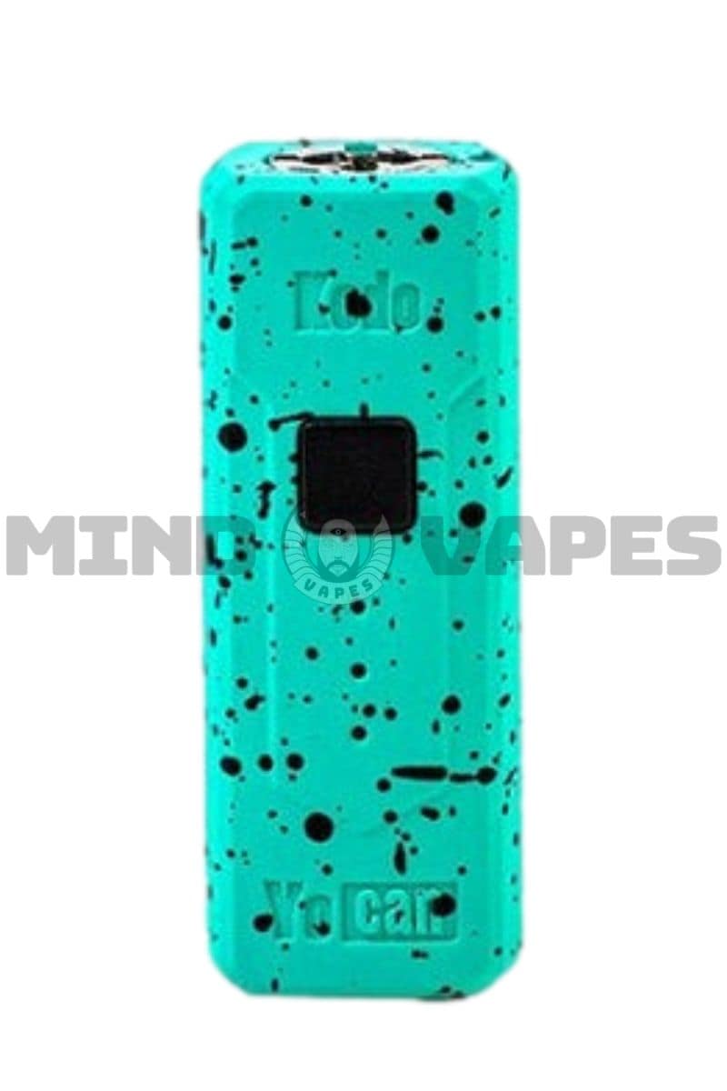 Yocan Kodo Cart Battery (NEW Wulf Mods Colors) Mint Black Splatter