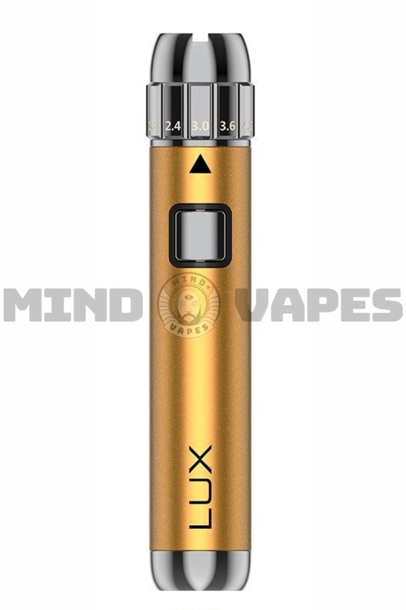 Yocan Lux Cart Pen Battery (New Wulf Mods Colors) Yocan LUX (Original) / Gold