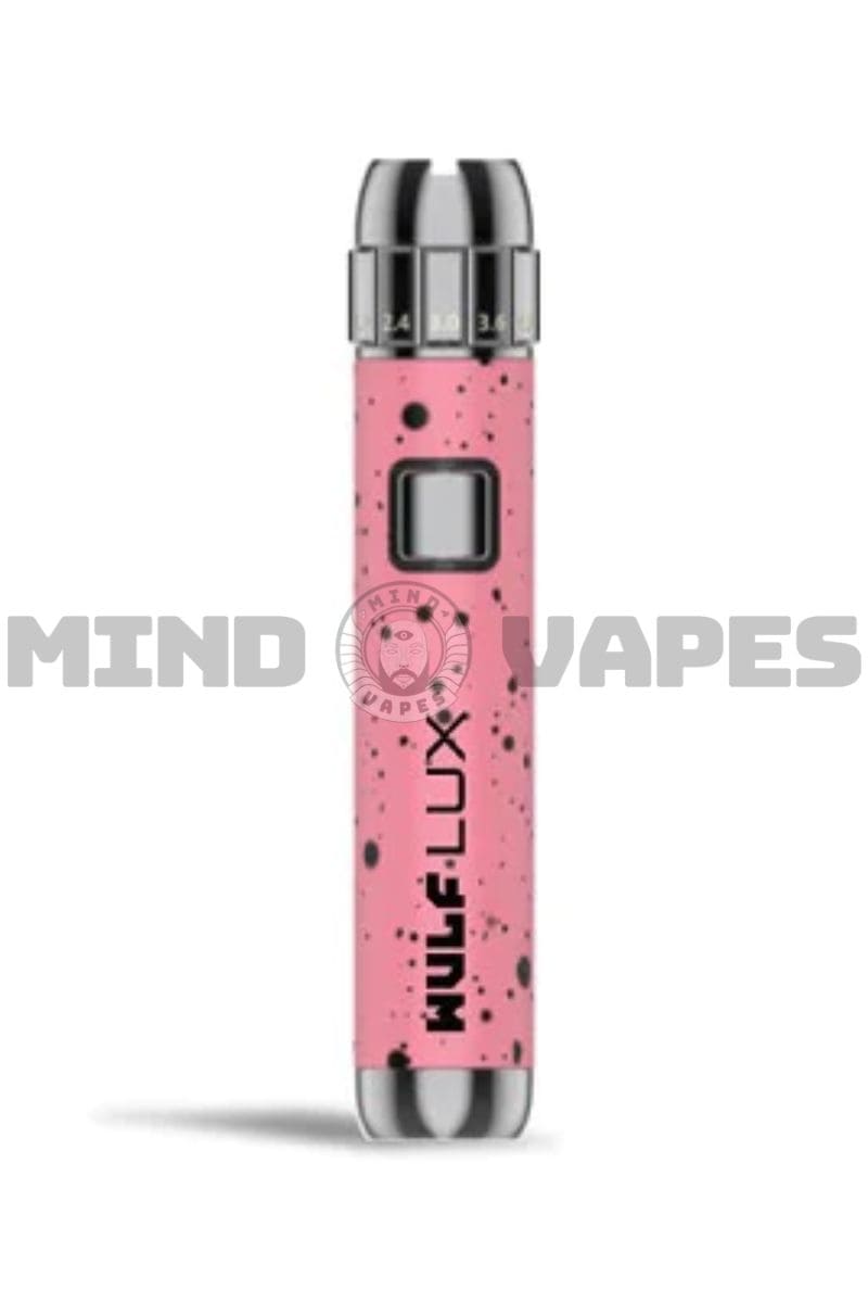 Yocan Lux Cart Pen Battery (New Wulf Mods Colors) Yocan + Wulf Mods LUX / Pink Black Spatter
