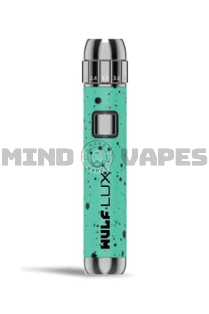 Yocan Lux Cart Pen Battery (New Wulf Mods Colors) Yocan + Wulf Mods LUX / Teal Black Spatter