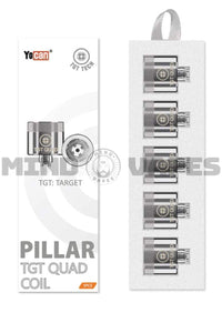 Yocan Pillar Coil / Atomizers with TGT Technology (5 Pack) Quartz Rod Coils (5 Pieces)